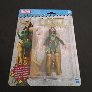 Hasbro Marvel Legends Retro Lady Loki Agent of Asgard 6" Action Figure MINOR DMG